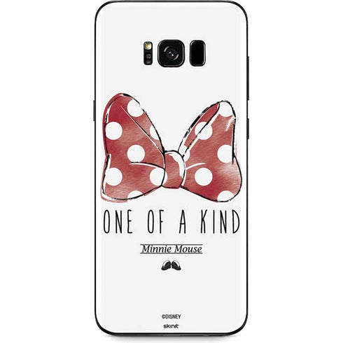 Disney Minnie Mouse One Of A Kind Bow Galaxy S8 Plus Skin
